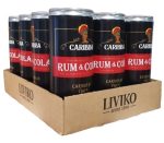 Caribba Rum & Cola 12 X 0,25l Kast 4.5% vol | Kast | 3L