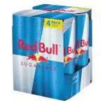 Red Bull Sugarfree 4 X 0.25l Pakk 