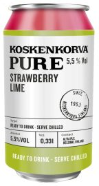 Koskenkorva Pure Strawberry Lime 