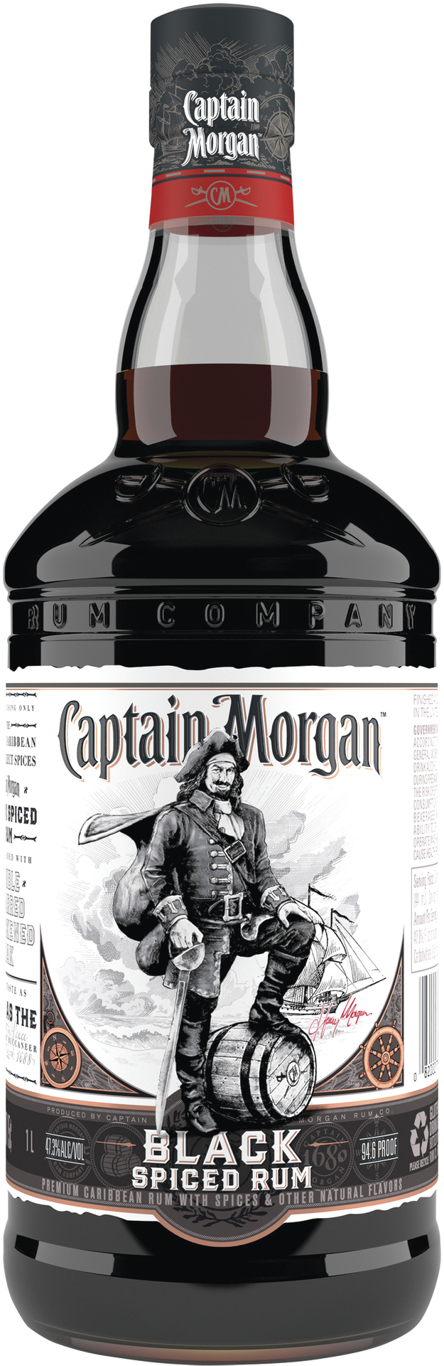| Morgan Captain Black 40% Alcostore Spiced