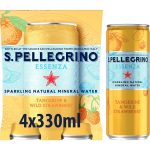 San Pellegrino Essenza Tangerine &amp; Wild Strawberry 4 X 0.33l 