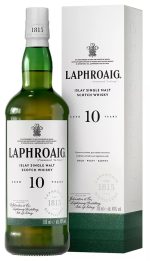 Laphroaig 10 Years Old 40% vol | Pudel + tuub | 0.7L