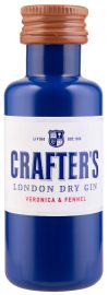 Crafters London Dry Gin 43% vol | Plastikpudel | 0.04L